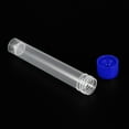 thumbnail image 4 of Uxcell 10mL Plastic Test Tubes, 20 Pack Frozen Test Tube Vial Container Storage Screw Cap, Blue Clear, 4 of 6