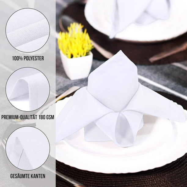 Ultimate Textile -10 Docenas- Servilletas De Tela De