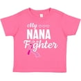 thumbnail image 3 of Inktastic Breast Cancer Awareness My Nana is a Fighter Boys or Girls Toddler T-Shirt, 3 of 5