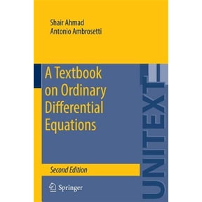 Pre-Owned A Textbook on Ordinary Differential Equations: 88 (UNITEXT, 88) Paperback