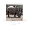 thumbnail image 5 of 3drose, Rhino, 6 Greeting Cards with Envelopes, 5 of 7