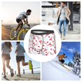 thumbnail image 7 of Men's Boxer Briefs, Eiffel red Tower Soft Comfy Mens Underwear Boxer Briefs Breathable With Widen Waist, 7 of 7