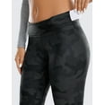thumbnail image 3 of CRZ YOGA Thermal Fleece Lined Leggings Women 28 Inches Winter Warm Yoga Pants, 3 of 5