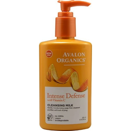 Ultra Moisture Cleansing Milk - Avalon Organics Vitamin C Hydrating Cleansing Milk, 8.5 Oz