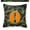 Letter O, variant on Letter O Monogram - Camo Green Fabric Decorative Pillow