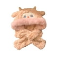 thumbnail image 4 of Sudadera con capucha Fernando Mujer bufanda gorro invierno rosa, 4 of 8