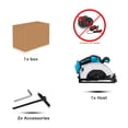 thumbnail image 2 of Brushless Electric Circular Saw Handle Power Tools Dust Passage Multifunction Cutting Machine For 18V Battery ,Easy to Use, 2 of 7