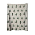 thumbnail image 2 of Christmas Tree Print Throw Blanket, Soft Cozy Warm Lightweight Blanket for Sofa Couch Bed, Farmhouse Winter Home Decor Holiday Gift, 2 of 7