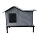 thumbnail image 3 of Caseta Para Gatos/perros Con Aislamiento Térmico Exterior, Tipo Cueva, Con Patas Elevadas, Refugio Para Gatitos Y Otras Mascotas., 3 of 5