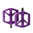 thumbnail image 2 of Bike Pedals Parts Bicycle Accessory Modified Component Professional Anti-skid Cycling Pedal Replacement Bicycles Components Purple, 2 of 8
