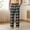 Black, variant on Mens Cotton Plaid Pajama Pants Casual Baggy Elastic Waist Drawstring Soft Wide Leg Lounge Pants Black S-3XL