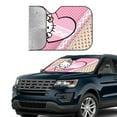 thumbnail image 6 of Hello Kitty Car Windshield Sunshades, Front Windshield Sun Shade, Hardened Sun Visor Shield Cover, Foldable Reflector For Car Truck Suv, Keeps Your Vehicle Cool, 6 of 8