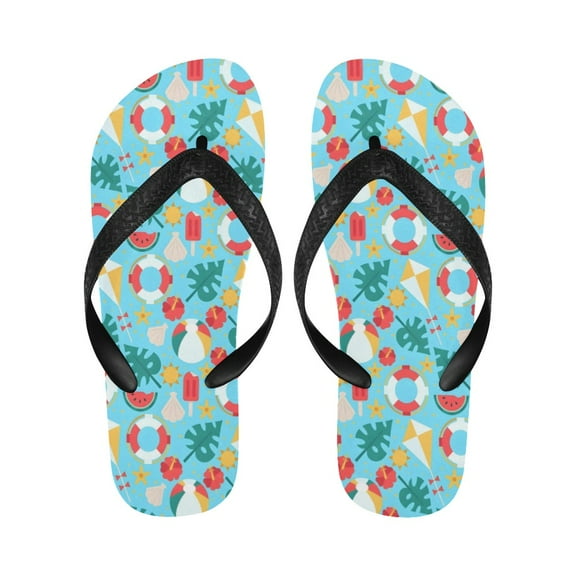 Unisex Flip Flops - Summer Beach Sandals - Beach - S=W7/W8=M6/M7