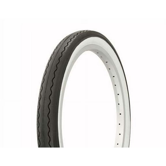 Tire Duro 20" x 2.125" Black/White Side Wall HF-841. Bicycle tire, lowrider bicycle tire, bmx bike tire, cruiser bike tire