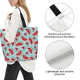 thumbnail image 3 of Fotbe Watermelon Bolsa Tote Estética de Lona con Estampado para Mujer - Bolsa Reutilizable de Hombro Casual para Vacaciones, Compras, Trabajo y Gimnasio, 3 of 8