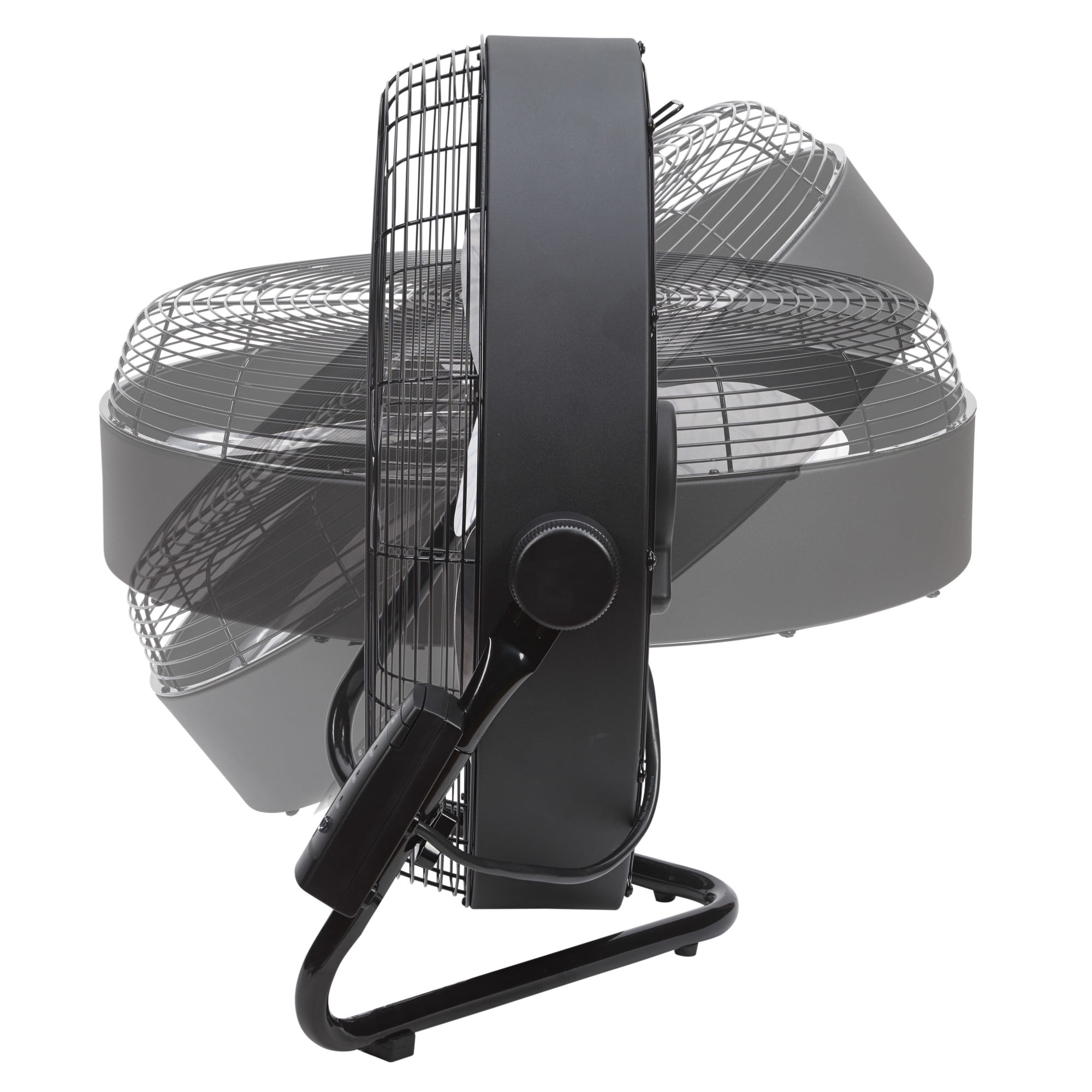 Lasko 20" High Velocity Floor Fan, Wall Mount Option and Remote, Black, H20685