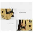 thumbnail image 6 of One Piece Gear5 Sling Bag,Anime Luffy Printed Canvas Chest Pack, Stylish Crossbody Bag For Daily Use, 6 of 7