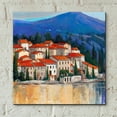 thumbnail image 5 of Epic Art 'Italian Village II' by Tim O'Toole, Acrylic Glass Wall Art, 12"x12", 5 of 7