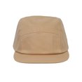thumbnail image 2 of Top Headwear 5 Panel Hat For Men - Classic Canvas  Camper Cap, Khaki, 2 of 4
