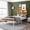 White, variant on White Twin Size Metal and Wood Bed Frame Platform Bed with Headboard and Footboard ,No Box Spring Needed