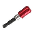 thumbnail image 2 of S SERENABLE Support de Tournevis pour Tige Hexagonale 1/4 Pouces, Adaptateur d'Extension 60mm Rouge, 2 of 5
