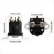 thumbnail image 4 of 04781700 Solenoide de Arranque Compatible con Solenoide de Arranque Gravely ZOOM I ZTX XL Cortacésped de Cero, 4 of 5