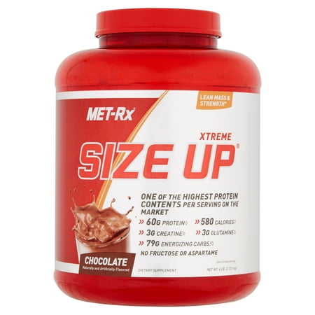 MET-Rx Xtreme Size Up Chocolate Protein Powder Dietary ... MET-Rx Xtreme Size Up Chocolate Protein Powder Dietary ...