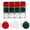 Red Green White, variant on 12PCS Velvet Christmas Ornaments,Velvet Ornaments for Christmas Tree,Shatterproof Christmas Tree Hanging Ornaments Plastic Balls, for Xmas Home Decor