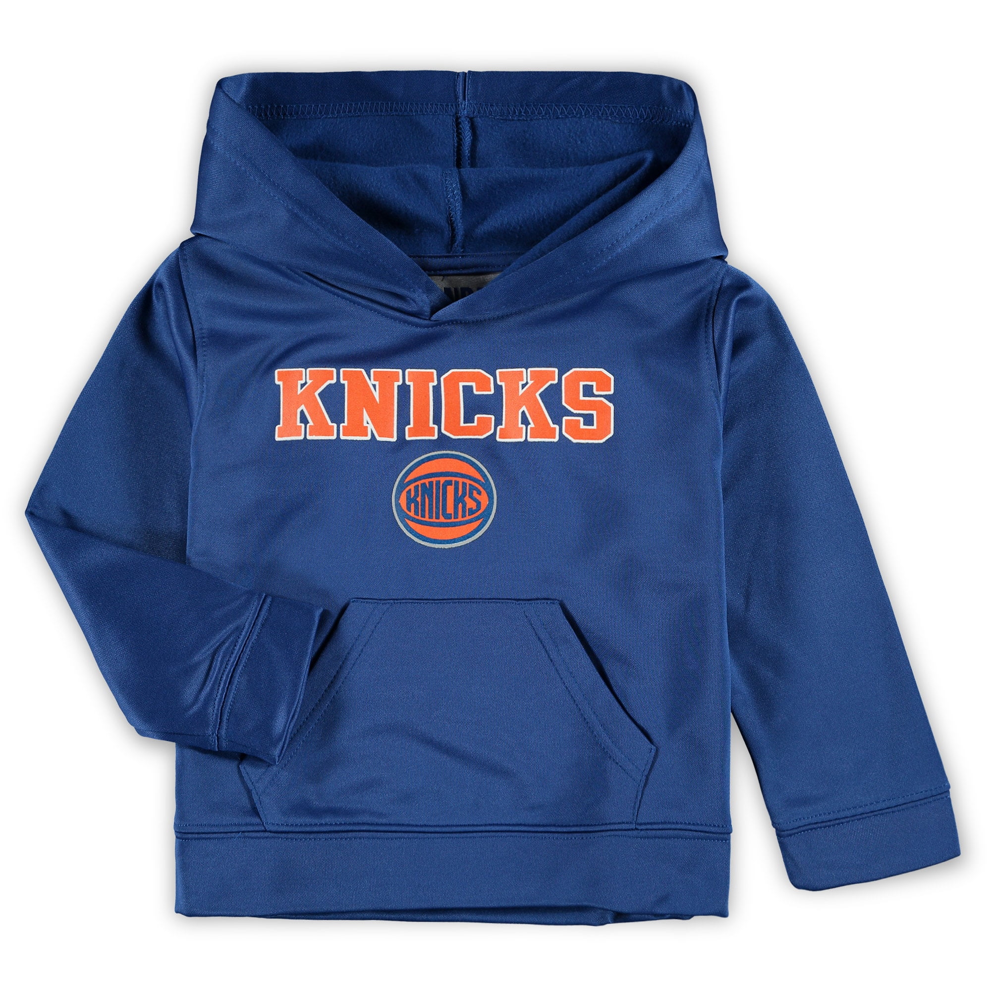 Toddler Blue New York Knicks Fleece Pullover Hoodie