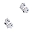 thumbnail image 1 of Qarigey 1 par de mitones para adultos Cómodos guantes sin dedos a prueba de frío Cubiertas de mano Accesorio de ropa para usar en invierno Gris claro gris claro 2piezas Qarigey CBP205460, 1 of 6