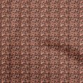 thumbnail image 1 of oneOone Velvet Orange Fabric Abstracts Craft Projects Decor Fabric Printed By The Yard 58 Inch Wide, 1 of 5