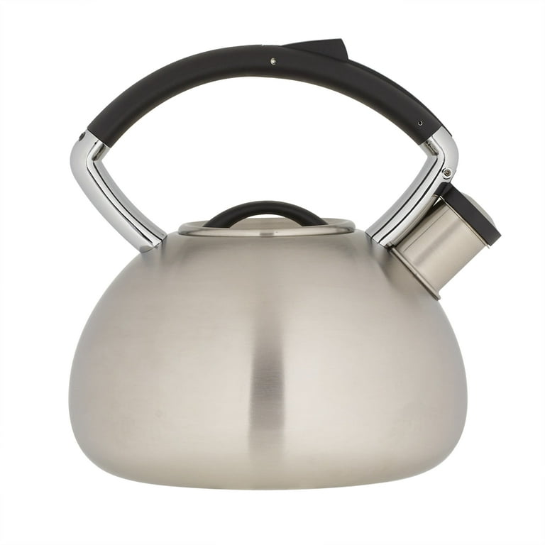 Rorence 3 Quart Whistling Tea Kettle: Stainless Steel Tea Pot with Cap –  Rorence Store