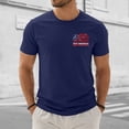 thumbnail image 2 of Ramiter Men's American 250Th Anniversary Print Casual T-Shirt America 250 Years USA 1776 2026 Shirt(Navy,2XL), 2 of 8