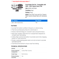 thumbnail image 2 of Front Brake Pad Set - Compatible with 2020 - 2022 Toyota Camry TRD 2021, 2 of 2