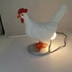 thumbnail image 4 of LáMpara de Huevo LáMpara de Huevo de Pollo de Resina LáMpara de Mesa Luz 3D LED Gallina Poniendo Huevos Luces Nocturnas para la DecoracióN de la Sala de Estar del Dormitorio, 4 of 5