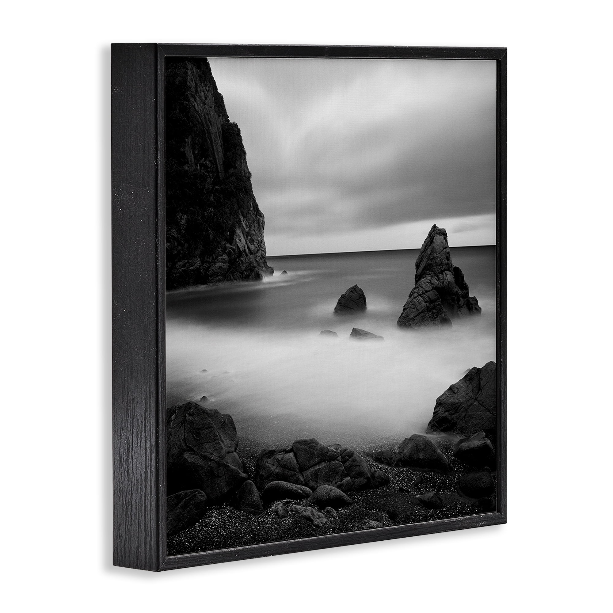 Stupell Industries Clear To The Horizon Black Framed Giclee Art, design by Chip Forelli