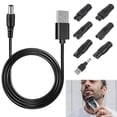 thumbnail image 4 of Seitruly Juego de adaptadores USB para cortapelos de cobre, aplicación amplia, varios modelos de afeitadoras, cargador de afeitadora de 7 Juegos de afeitado, 4 of 6