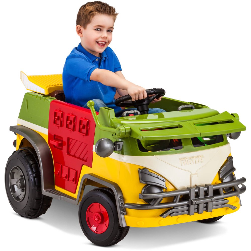 Kid Trax Teenage Mutant Ninja Turtles 6V Battery Powered RideOn