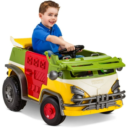 Kid Trax Teenage Mutant Ninja Turtles 6V Battery Powered Ride-On