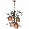 thumbnail image 3 of Meyda Tiffany 142072 Pine Branch Valley View 5 Light 28" Wide Chandelier - Rust, 3 of 6