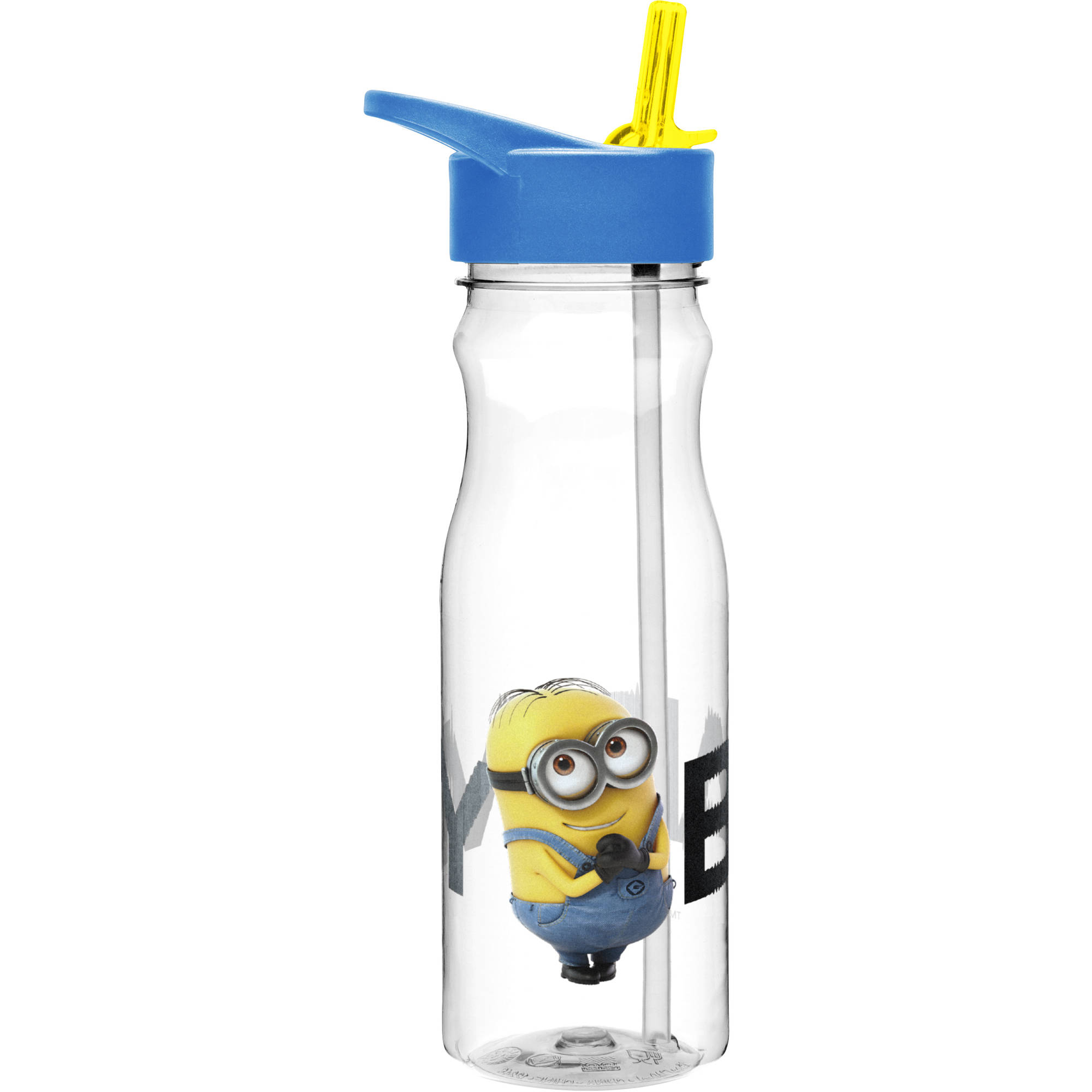 Zak! Designs 25 Ounce Minions Tritan Bottle with Straw