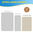 thumbnail image 6 of OTHWAY Large Shower Mat 34x23, TPE Non Slip Shower Mat, Inside Shower Mat with Drain Holes Suction Cups, Walk in Shower Mat for Shower Stall, Anti-Slip for Elderly Kids (Beige), 6 of 8