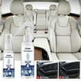 Car interior cleaner for seats and dashboard. Fast stain removal and care with enzyme formula