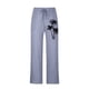 thumbnail image 4 of Pantalones largos de lino para hombre, pantalones holgados de playa con estampado hawaiano, cintura elástica y cordón ajustable, estampado en caliente., 4 of 5