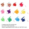 thumbnail image 4 of Wosthever Varitas de cinta Niñas Entrenamiento Cumpleaños Goodie Gimnasia Danza Serpentinas Type3 NO3, 4 of 6