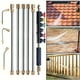 thumbnail image 1 of Juego de 9 lanzas retráctiles de alta presión de 4000 PSI para canaletas, desagües de techos y limpieza de paredes. Kits de hidrolavadoras de alta presión., 1 of 9