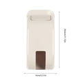 thumbnail image 4 of Billuyoard Bolsa de basura para colgar en la pared de la vida del hogar, estante de almacenamiento para cocina, baño, bolsa de plástico, caja de Organizadores de utensilios de cocina beige, 4 of 6