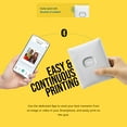 thumbnail image 3 of Fujifilm INSTAX Square Link Instant Printer with Bluetooth Connectivity, White, 3 of 8