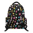 thumbnail image 2 of FUIALDOLG Art Capybara Print Backpack for Boys Teens with Multi-Pocket, traspirante Waterproof 17 Inch School Backpack for Travel Daily Use, 2 of 9