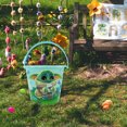 thumbnail image 2 of Star Wars, Jumbo Grogu, Plastic Easter Bucket, Blue, Green, 9.5" Wide (Top), 2 of 6